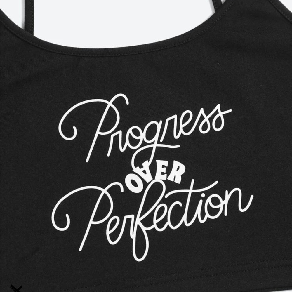 SHEIN 2 piece set. “Progress over perfection”
